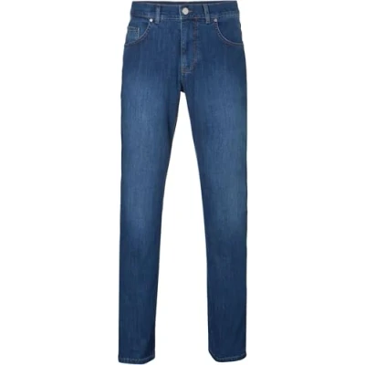 Abbildung von BRAX Style Cooper Regular FIT Jeans Straight Leg, Herren, Größe: 44x36, blue used