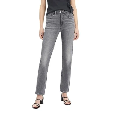 Abbildung von Levi&#039;s Damen 724 High Rise Straight Jean, Black Sails Warm, 26W / 32L