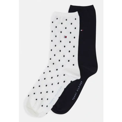 Abbildung von Tommy Hilfiger Women SOCK 2PACK Socken offwhite, Damen, Größe: 39 42, Off white