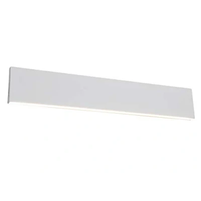 Abbildung von Trio Leuchten LED Wandleuchte Concha 225174731, Metall Weiß matt, inkl. 2x 9 Watt LED, Switch Dimmer