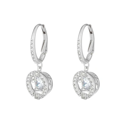 Abbildung von Swarovski Sparkling DROP Ohrringe, Damen, Größe: One Size, White