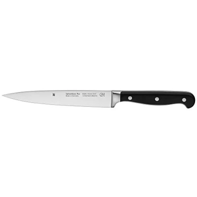 Abbildung von WMF Spitzenklasse Plus Fleischmesser 28 cm, Made in Germany, Messer geschmiedet, Performance Cut, Spezialklingenstahl, Klinge 16 cm