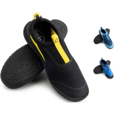 Abbildung von Cressi Coco Shoes Sportschuh für Wassersportler, Schwarz/Gelb 43, Erwachsene Unisex