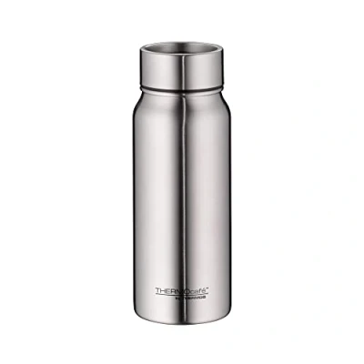 Abbildung von TC DRINKING MUG 0,50l, stainless steel, Thermobecher aus Edelstahl, 9h heiß / 18h kalt, absolut dicht für Uni, Büro, by THERMOS, Kaffeebecher, zerlegbarer Verschluss, Spülmaschine, Thermosbecher