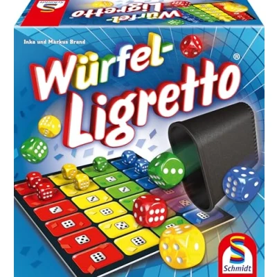 Abbildung von Schmidt Spiele 49611 Würfel Ligretto, Würfelspiel