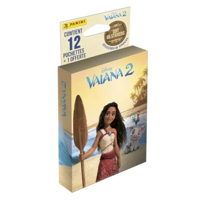 Abbildung von PANINI Vaiana 2 Blister mit 12 Hüllen + 1 gratis