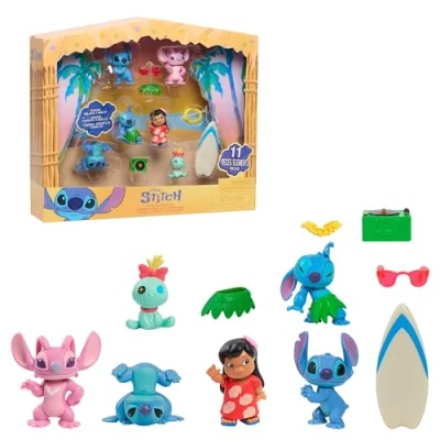 Abbildung von Just Play Stitch Movie Collectible 7 Figure Pack