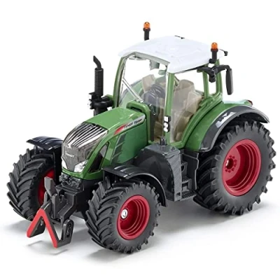Abbildung von siku 3285, Fendt 724 Vario Traktor, 1:32, Metall/Kunststoff, Grün, Achsschenkellenkung und Kupplung