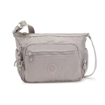 Abbildung von Kipling GABBIE S Kleine Umhängetasche, Grey Gris (Grau)