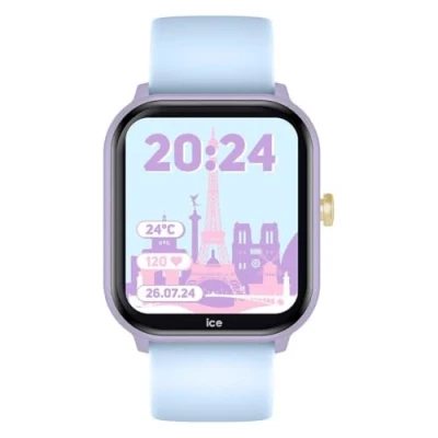 Abbildung von Ice Watch SMART2 0 Smartwatch für Kinder, Größe: Small, Purple soft blue