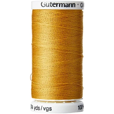 Abbildung von Gutermann 0968 Polyester Nähgarn, 250 m, Jeans Gold, 5.5 x 2.7 cm