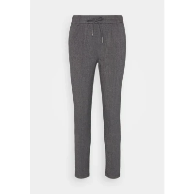 Abbildung von ONLY Onlpoptrash Elise EASY PANT Stoffhose, Damen, Größe: Sx34, Dark grey melange