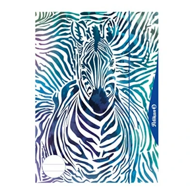 Abbildung von Pelikan 238205 Kombisammelmappe (Sammelmappe und Zeichenblock), A3, Motiv: Zebra, 1 Stück