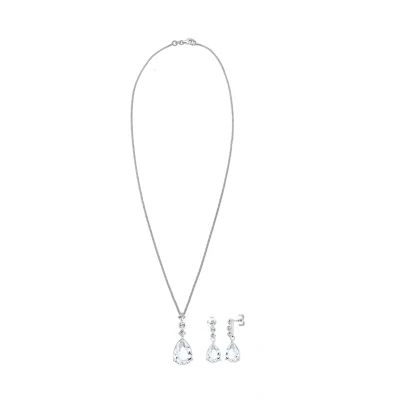 Abbildung von Elli Jewelry SET DROP Ohrringe silvercoloured, Damen, Größe: 45, Silver coloured
