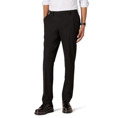 Abbildung von Amazon Essentials Herren Knitterarme Stretch Anzughose, Schmale Passform, Schwarz, 30W / 30L