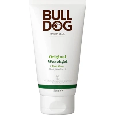 Abbildung von BULLDOG Hautpflege für Männer Original Waschgel feuchtigkeitsspendendes &amp; beruhigendes Gesichtsreinigung 150ml