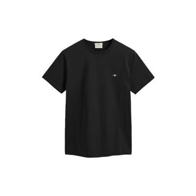 Abbildung von GANT Shield Tshirt basic, Herren, Größe: Large, Black