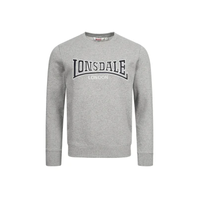 Abbildung von Lonsdale Herren Berger Lp181 Sweatshirt, Marl Grey, L EU