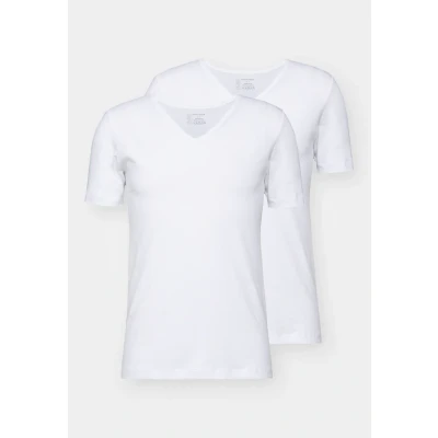 Abbildung von Schiesser Organic Cotton Original 2 PACK Unterhemd/shirt, Herren, Größe: Small, Weiss