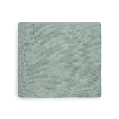 Abbildung von Jollein Strickdecke Basic Waldgrün 100 x 150 cm