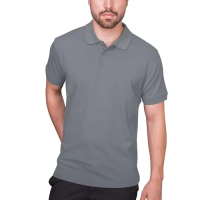 Abbildung von HRM Herren 301 Polohemd, Stone, M