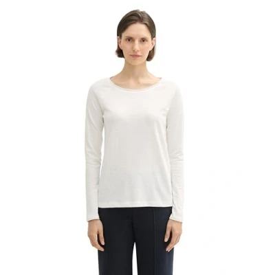 Abbildung von TOM Tailor Langarm MIT Rollkragen Strickpullover, Damen, Größe: XXL, Whisper white