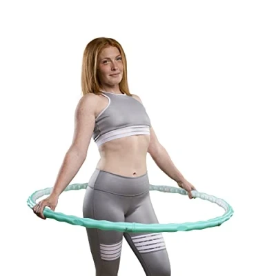 Abbildung von HOOPOMANIA Slim Hoop [0,72 kg] Hula mit Noppen Massagehoop für zierliche Personen