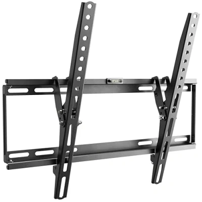 Abbildung von RICOO TV Wandhalterung Fernseher Halterung Flach Neigbar Kippbar für 32 65 Zoll N1944 / 55 Monitor 75 Kg max VESA 400x400