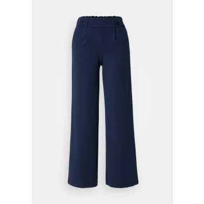 Abbildung von JdY Damen Jdygeggo New Long Pant Jrs Noos Hose, Black Iris/Detail:black Buttons, M / 32L EU