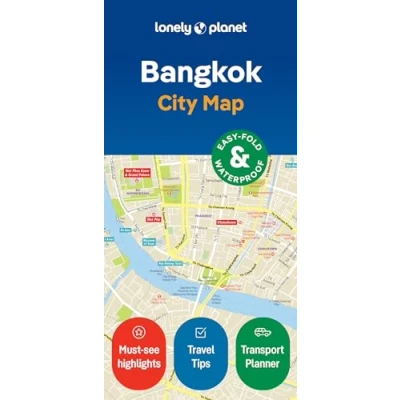 Abbildung von Lonely Planet Bangkok City Map