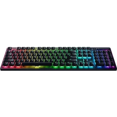 Abbildung von Razer DeathStalker V2 Pro (Red Switch) Kabellose Optische Low Profile Gaming Tastatur (Lineare Switches, HyperSpeed Wireless, Bluetooth 5.0) QWERTY US Layout Schwarz