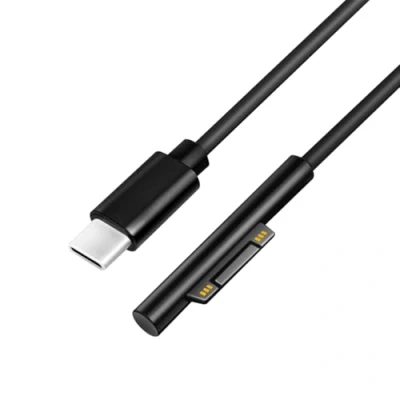 Abbildung von LogiLink PA0342 USB C zu Surface (90) Anschlusskabel 1,8m, mit PD (PowerDelivery) 60W