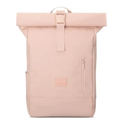 Abbildung von Johnny Urban Rucksack Damen &amp; Herren Rosa Robin Medium Rolltop Mit Laptopfach für Uni Business Fahrrad 15L Nachhaltig Wasserabweisend