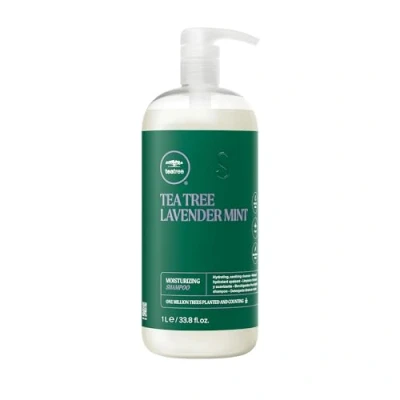 Abbildung von Paul Mitchell Tea Tree Lavender Mint Moisturizing Shampoo Feuchtigkeits für trockenes, geschädigtes Haar, wohltuende Haar Wäsche 1 l (1er Pack)