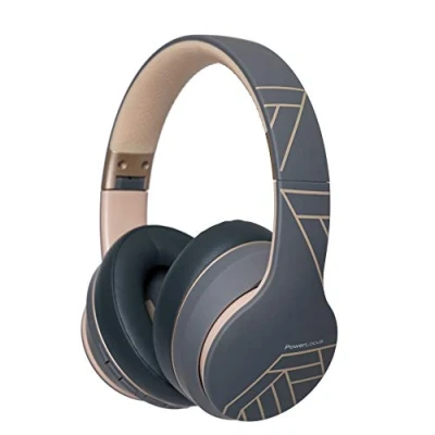 Abbildung von PowerLocus P6 Bluetooth Kopfhörer Over Ear, Ear Kabellos mit Super Bass, 40Std. Spielzeit,Mikrofon,Voice Assistant, Passiv Noise Cancelling für iPhone,Samsung,iPad,PC,Laptop,TV