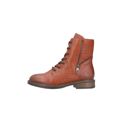 Abbildung von Rieker Schnürstiefelette, Damen, Größe: 41, Braun Schuhe