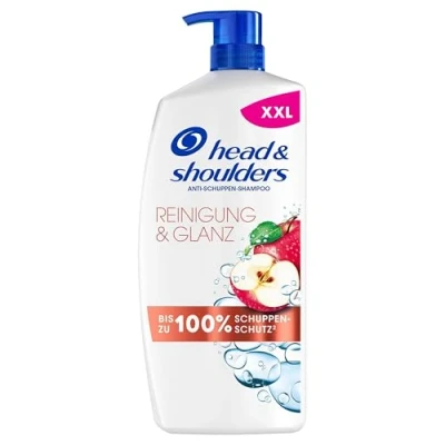 Abbildung von Head &amp; Shoulders Clarify Shine Anti Schuppen Shampoo 800ml Pumpspender, Klärendes Shampoo. Bis zu 100 Prozen Schuppenschutz, Klinisch Getestet. Reinigt Sanft Kopfhaut und Haar. Mit Apfelessig