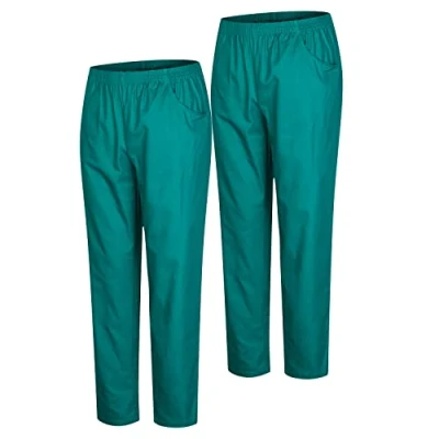 Abbildung von MISEMIYA Packung 2 Stück Unisex SANITÄRHOSE MEDIZINISCHE Uniformen SANITÄR Arbeitshose Ref. 8312 * Medium, Grün 21