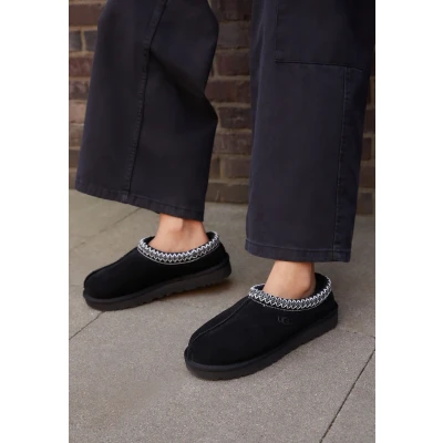 Abbildung von UGG Tasman Pantolette flach, Damen, Größe: 40, Black Schuhe