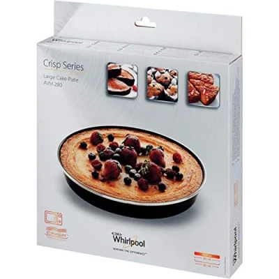 Abbildung von Whirlpool AVM280 Mikrowellenzubehör/ Crisp Backform klein (Ø28cm)/ Passend auch für Mikrowellen von Bauknecht