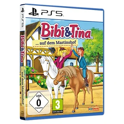 Abbildung von Bibi und Tina auf dem Martinshof Pferde Simulation Remastered PS5 [PlayStation 5]