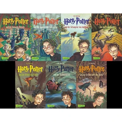 Abbildung von Carlsen Harry Potter Stein der Weisen / Kammer des Schreckens Gefangener von Askaban Feuerkelch Orden Phönix Halbblutprinz Heiligtümer Todes als Taschenbuch