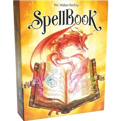Abbildung von Asmodee Space Cowboys SpellBook Gesellschaftsspiele Strategiespiele Spiele für Erwachsene und Kinder ab 12 Jahren 1 bis 4 Spieler französische Version