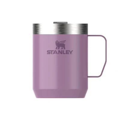 Abbildung von Stanley Classic Legendary Camp Mug Thermobecher 354 ml Hält 1.5 Stunden Heiß 3 Kalt BPA Frei Spülmaschinenfest Edelstahl Kaffeebecher To Go Lilac Gloss