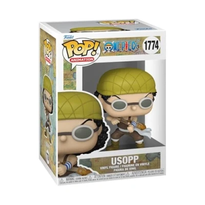 Abbildung von Funko Pop! Animation: OP (Refresh) Usopp One Piece Vinyl Sammelfigur Geschenkidee Offizielle Handelswaren Spielzeug Für Kinder und Erwachsene Anime Fans