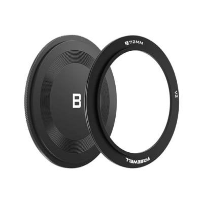Abbildung von Freewell 72mm Adapterring mit Rückseitenkappe für V2 Serie
