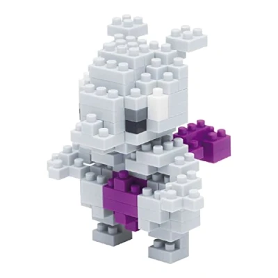 Abbildung von nanoblock NBPM006 Pokemon Mewtwo, Colourful