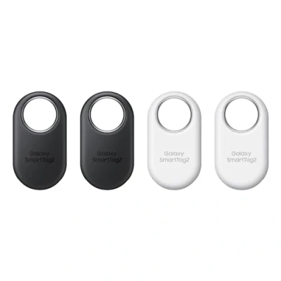 Abbildung von Samsung Galaxy SmartTag 2 Schwarz + Weiß 4 Pack