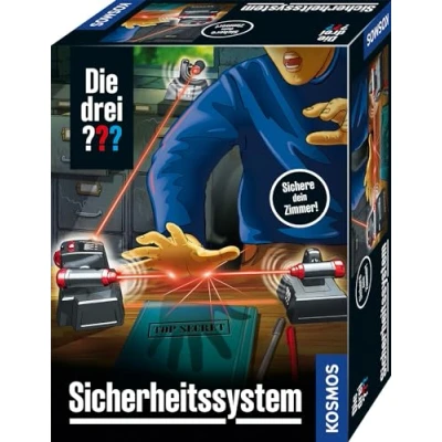 Abbildung von Die drei ??? Sicherheitssystem von KOSMOS 632489, Alarmanlage mit LED Technik, Detektiv Spielzeug Set für Kinder ab 8 Jahre, sichere dein Kinderzimmer ab, Gadget, Geschenk, Fragezeichen