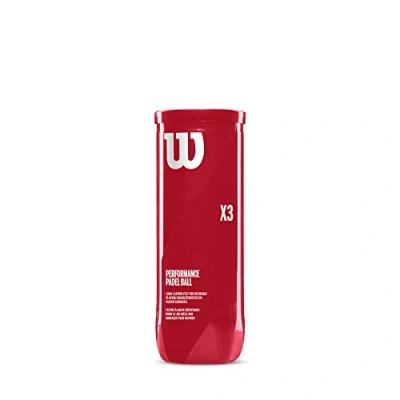 Abbildung von Wilson Padel Bälle X3, 3er Dose, Gelb, WR8900801001